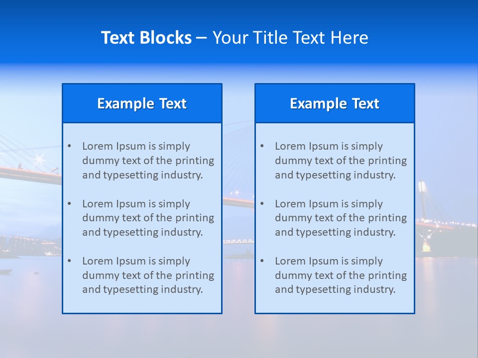 Corporate Modern Coast PowerPoint Template