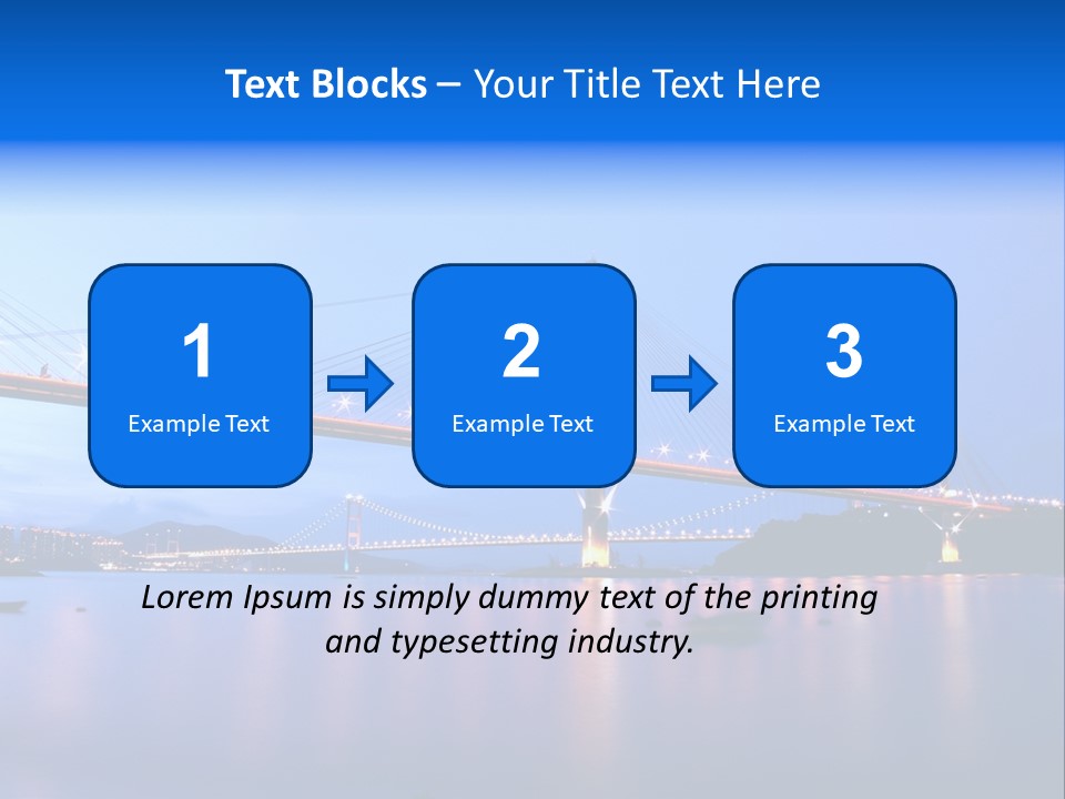 Corporate Modern Coast PowerPoint Template