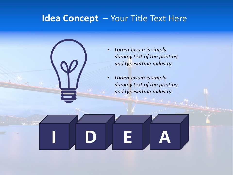 Corporate Modern Coast PowerPoint Template