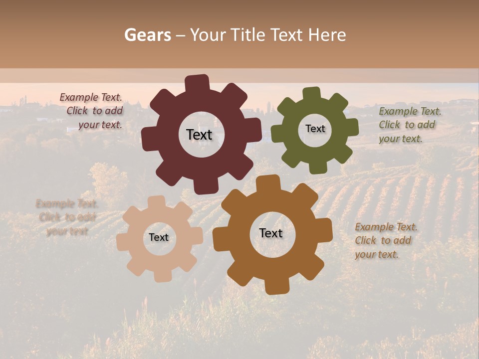 Asti Countryside Mediterranean PowerPoint Template