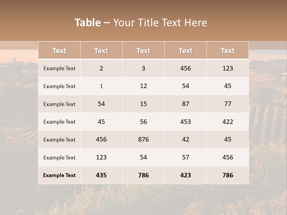 Asti Countryside Mediterranean PowerPoint Template