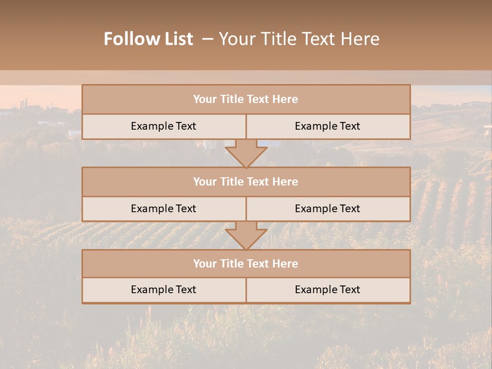 Asti Countryside Mediterranean PowerPoint Template