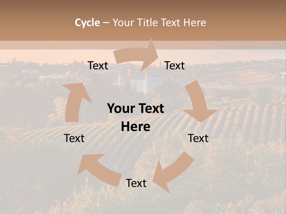 Asti Countryside Mediterranean PowerPoint Template