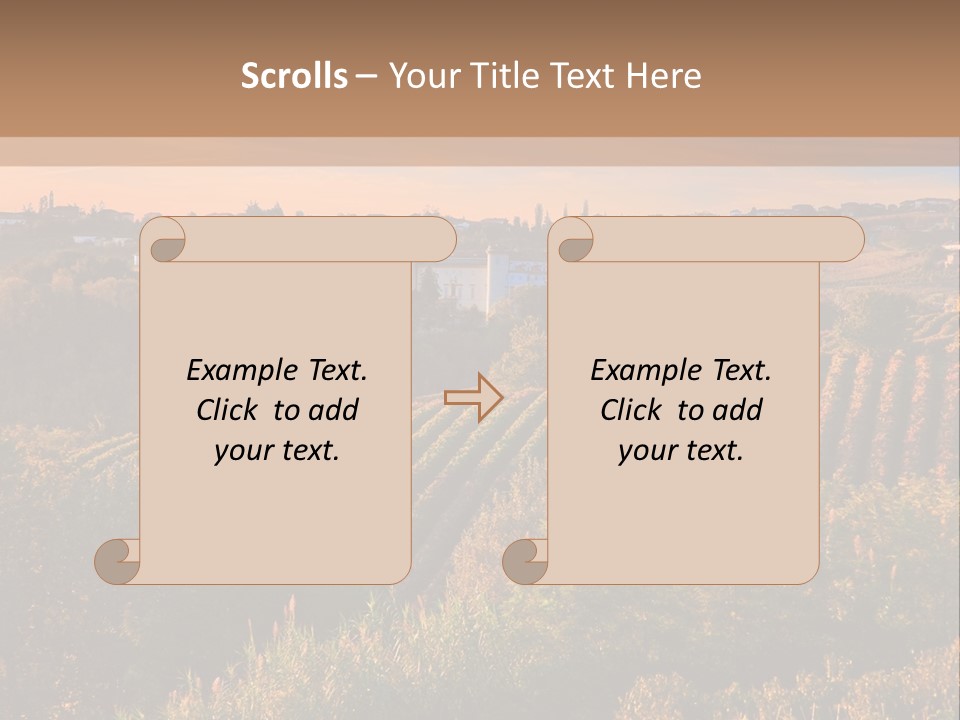 Asti Countryside Mediterranean PowerPoint Template