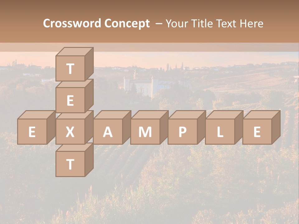 Asti Countryside Mediterranean PowerPoint Template