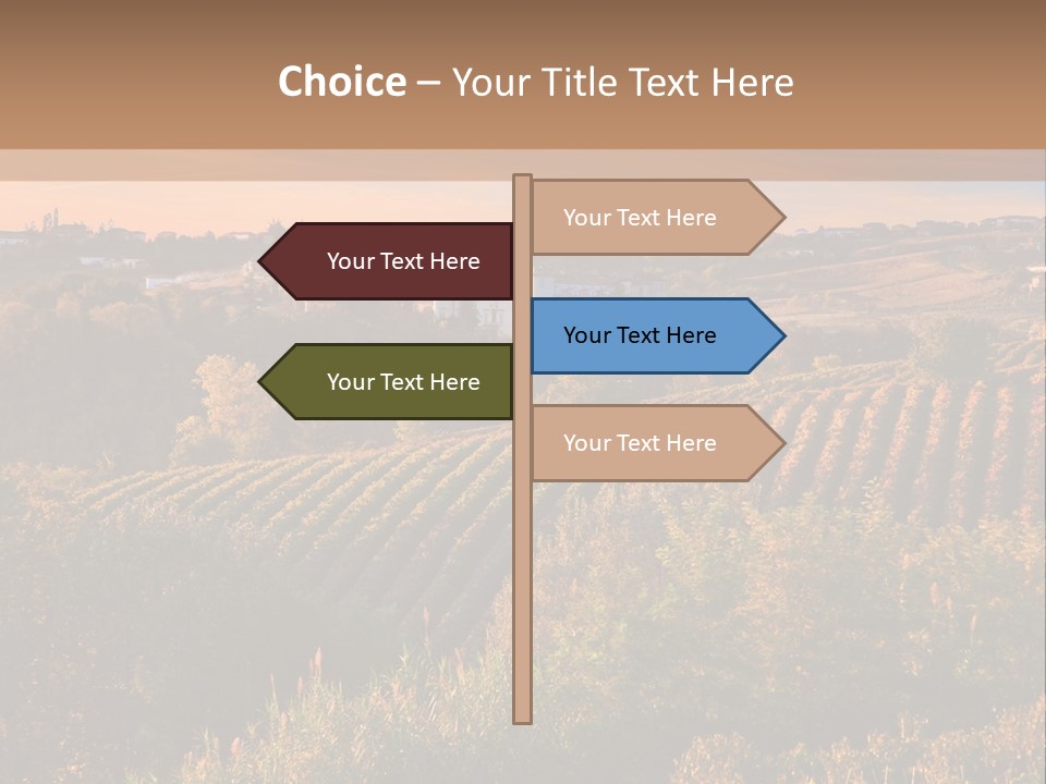 Asti Countryside Mediterranean PowerPoint Template