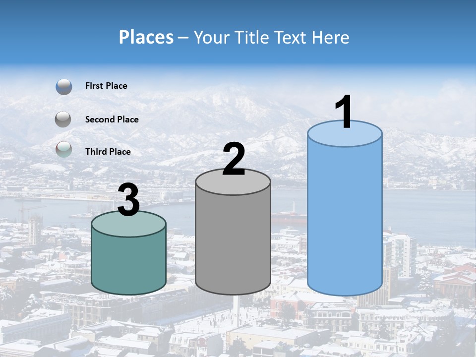 City Vessel Wood PowerPoint Template