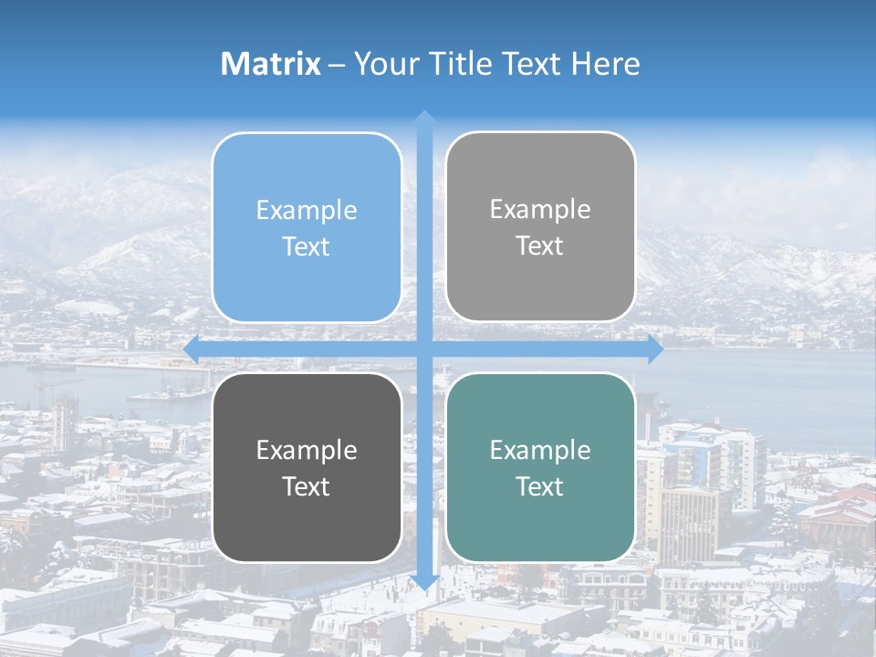 City Vessel Wood PowerPoint Template