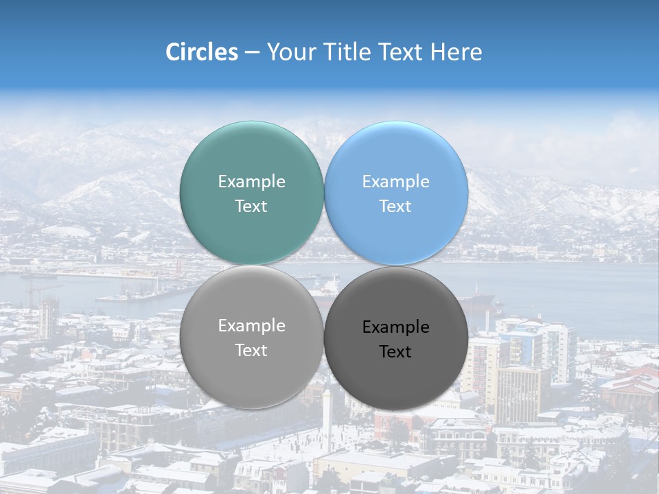 City Vessel Wood PowerPoint Template