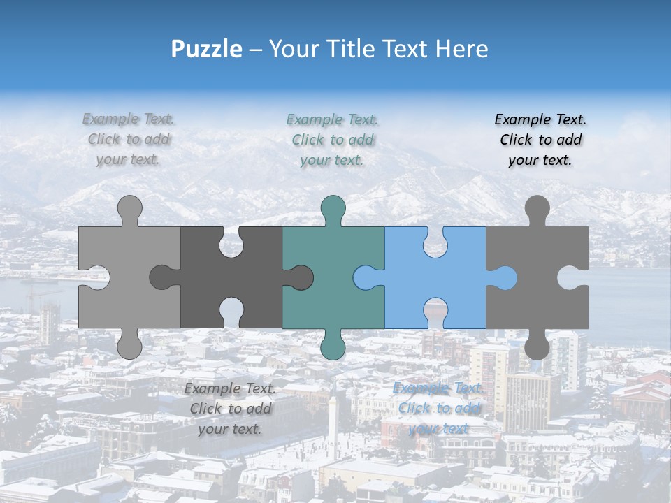 City Vessel Wood PowerPoint Template