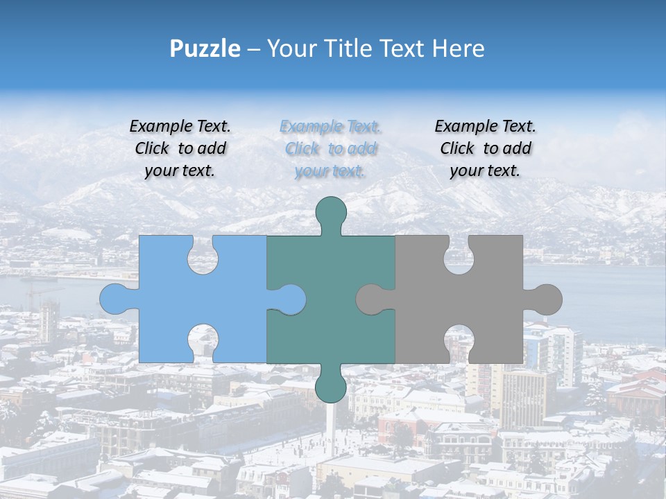 City Vessel Wood PowerPoint Template