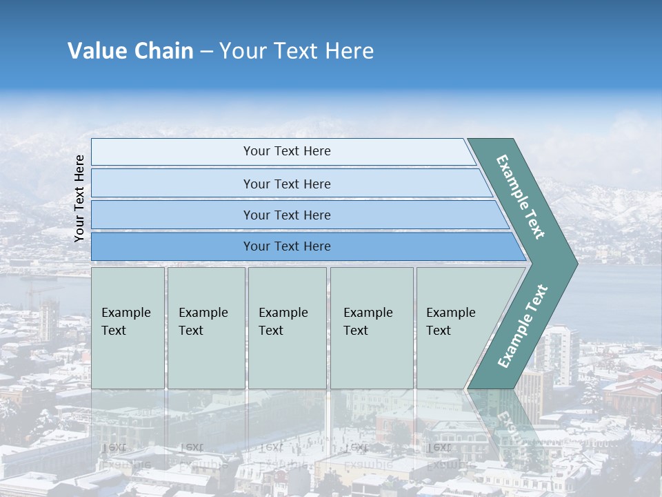 City Vessel Wood PowerPoint Template