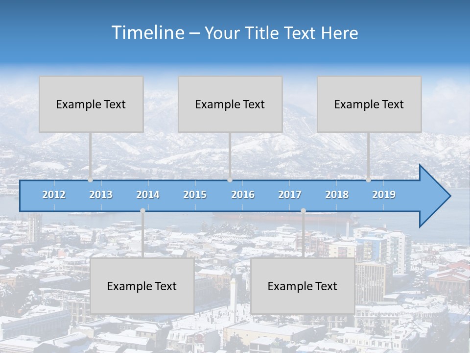 City Vessel Wood PowerPoint Template