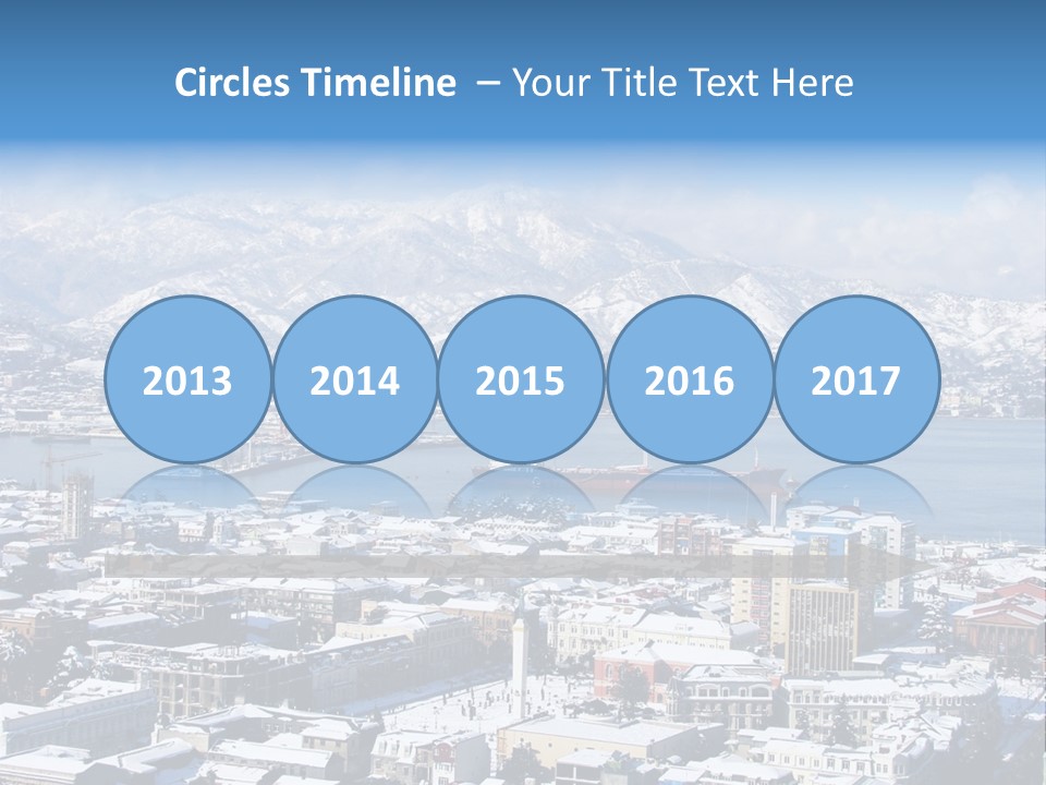 City Vessel Wood PowerPoint Template