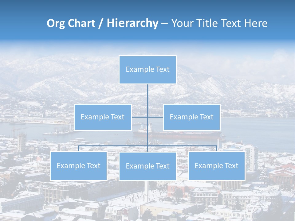 City Vessel Wood PowerPoint Template