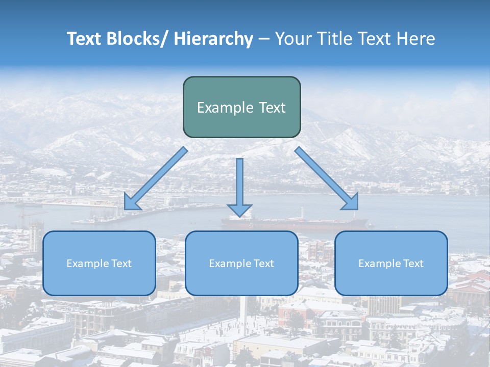 City Vessel Wood PowerPoint Template