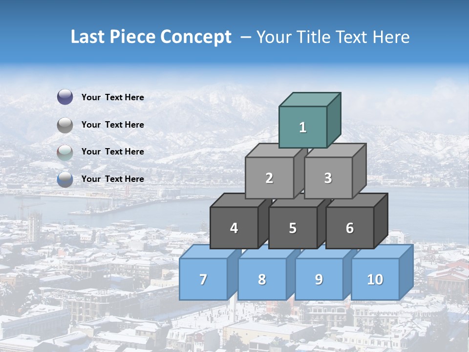 City Vessel Wood PowerPoint Template