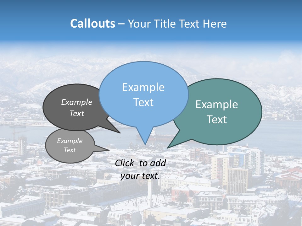 City Vessel Wood PowerPoint Template