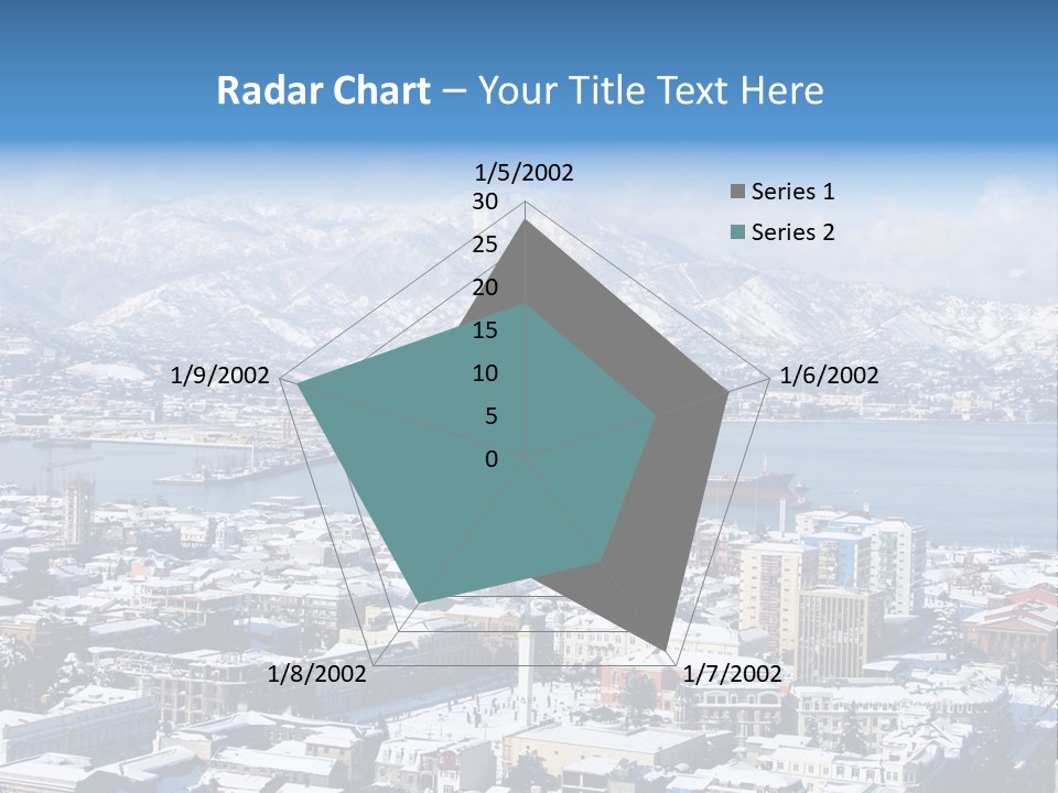 City Vessel Wood PowerPoint Template