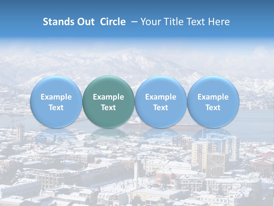 City Vessel Wood PowerPoint Template