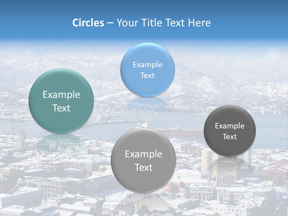 City Vessel Wood PowerPoint Template