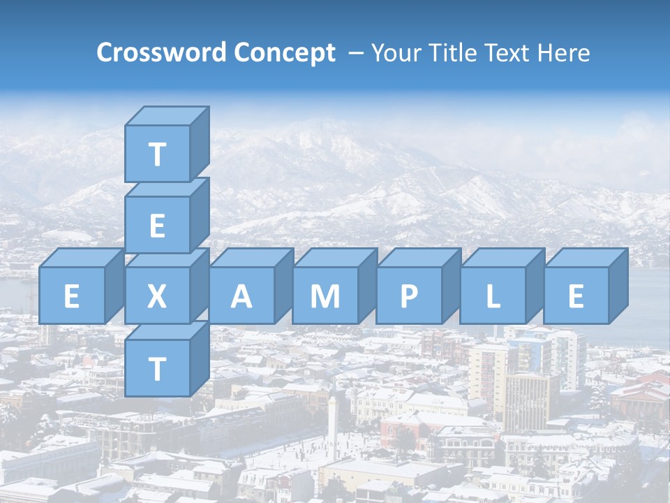 City Vessel Wood PowerPoint Template