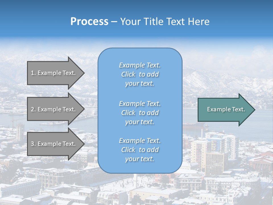 City Vessel Wood PowerPoint Template