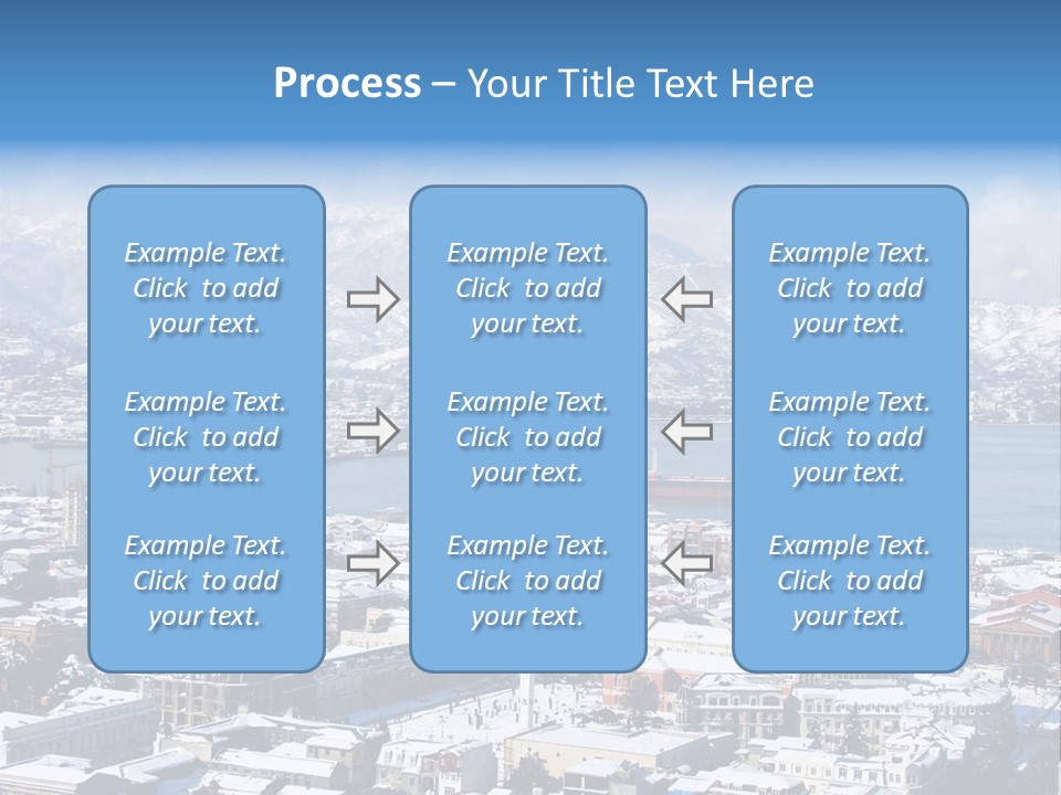 City Vessel Wood PowerPoint Template