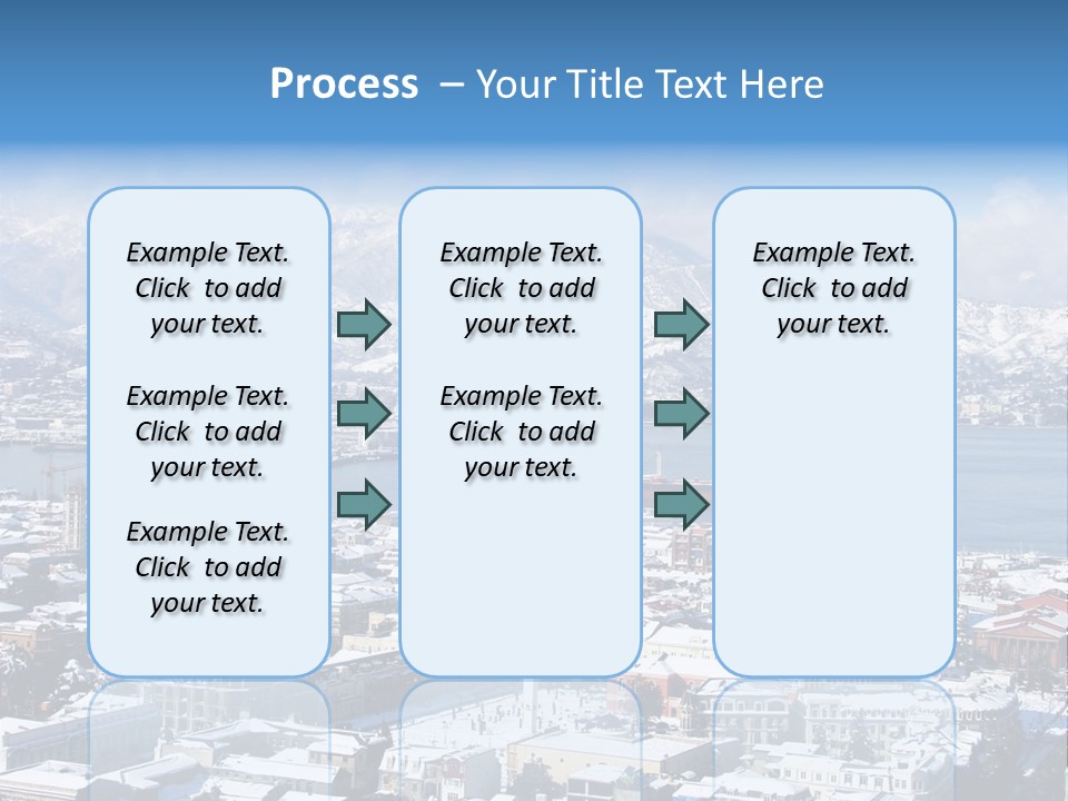 City Vessel Wood PowerPoint Template