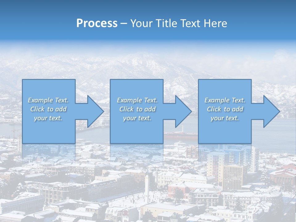 City Vessel Wood PowerPoint Template