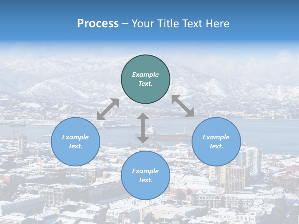 City Vessel Wood PowerPoint Template