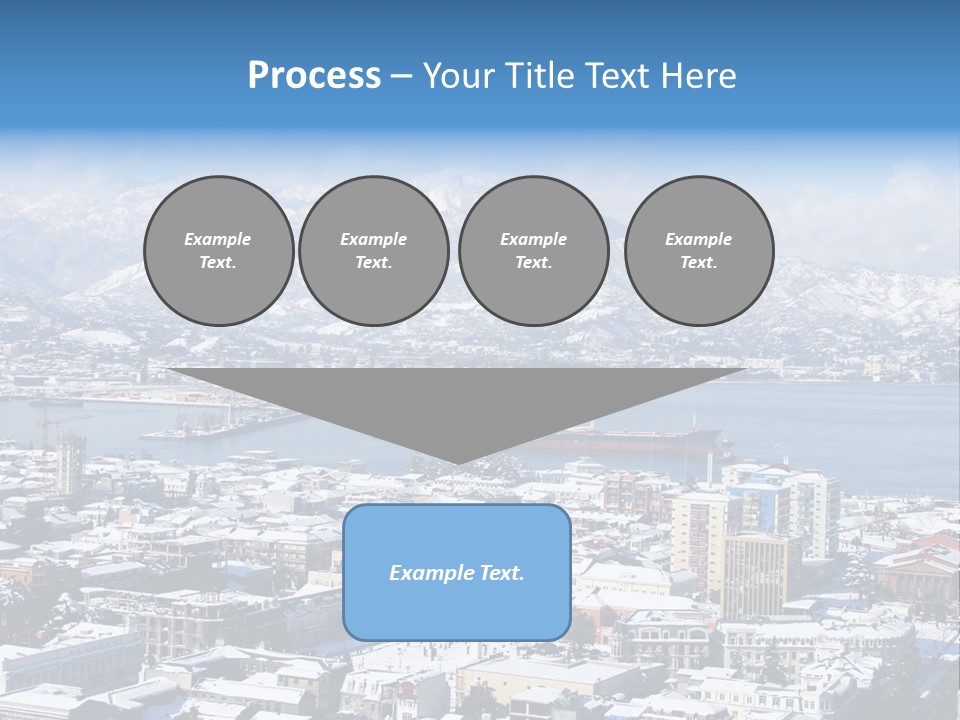 City Vessel Wood PowerPoint Template