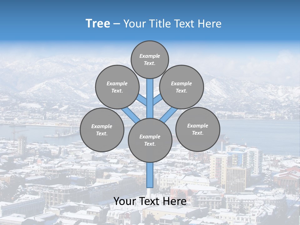 City Vessel Wood PowerPoint Template