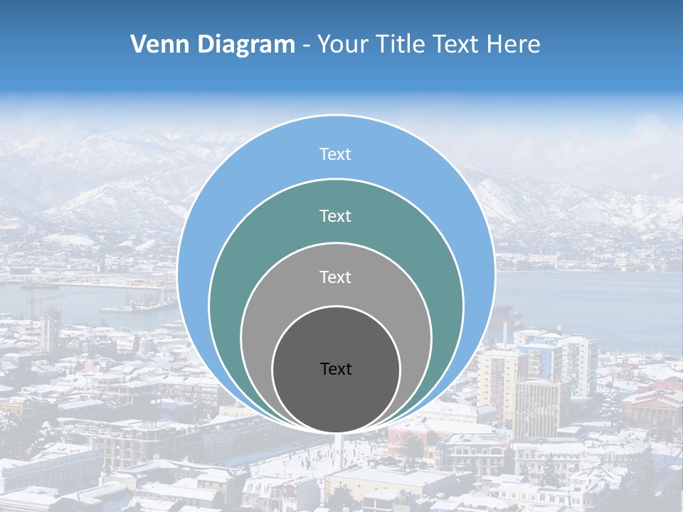 City Vessel Wood PowerPoint Template