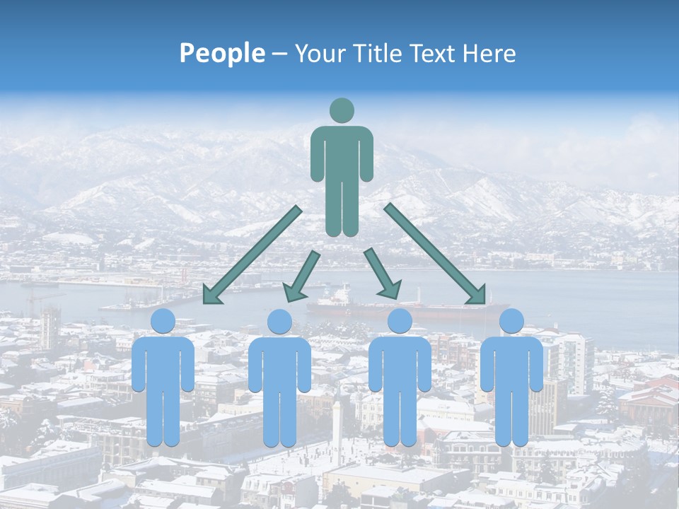 City Vessel Wood PowerPoint Template