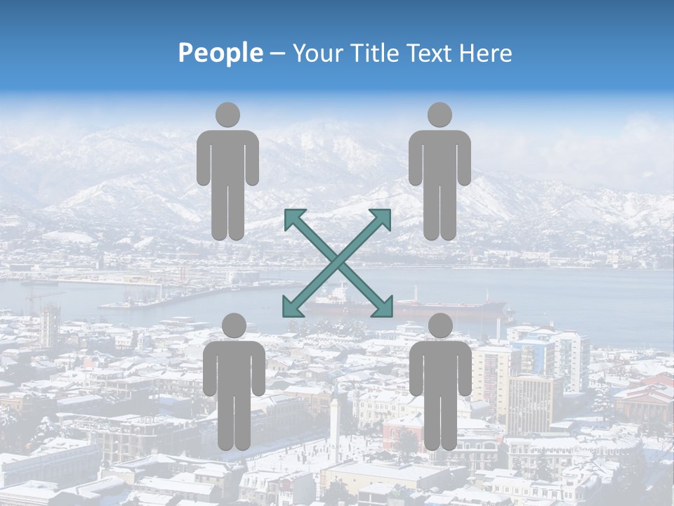 City Vessel Wood PowerPoint Template