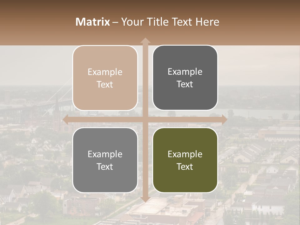 Windsor Scene Overcast PowerPoint Template