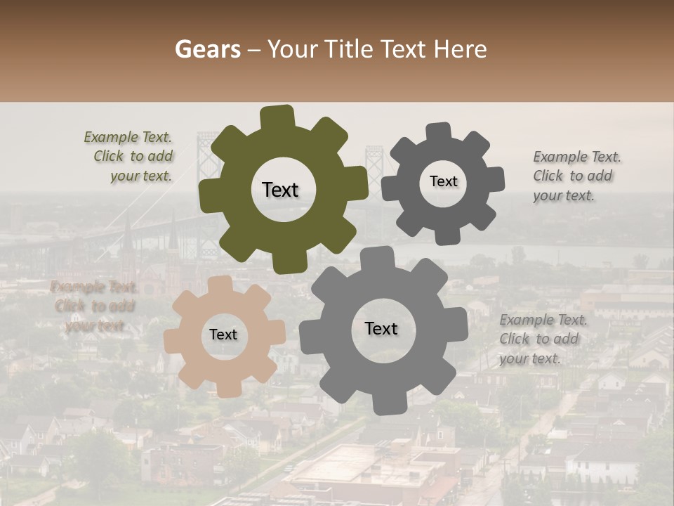 Windsor Scene Overcast PowerPoint Template