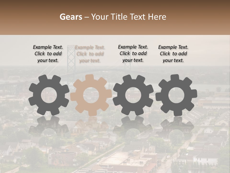 Windsor Scene Overcast PowerPoint Template