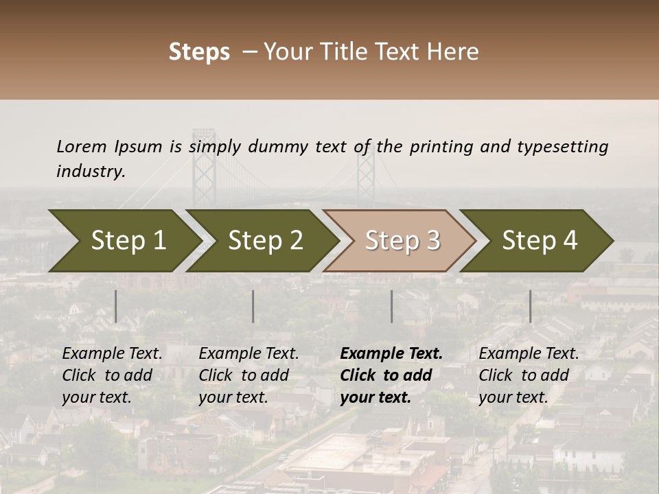 Windsor Scene Overcast PowerPoint Template