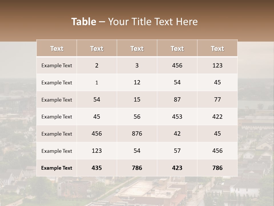Windsor Scene Overcast PowerPoint Template