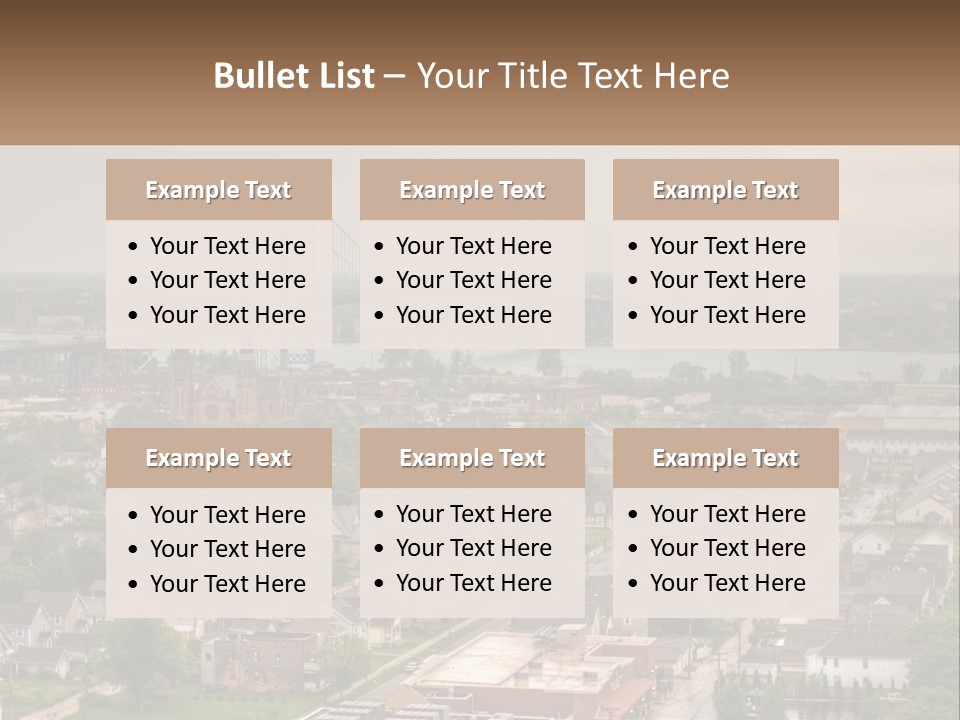 Windsor Scene Overcast PowerPoint Template