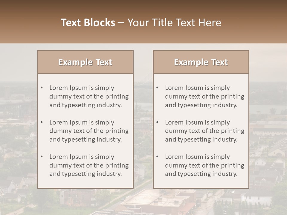Windsor Scene Overcast PowerPoint Template