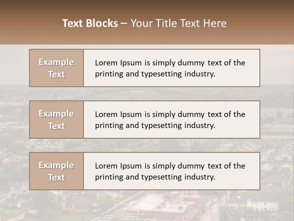 Windsor Scene Overcast PowerPoint Template
