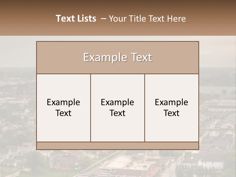 Windsor Scene Overcast PowerPoint Template
