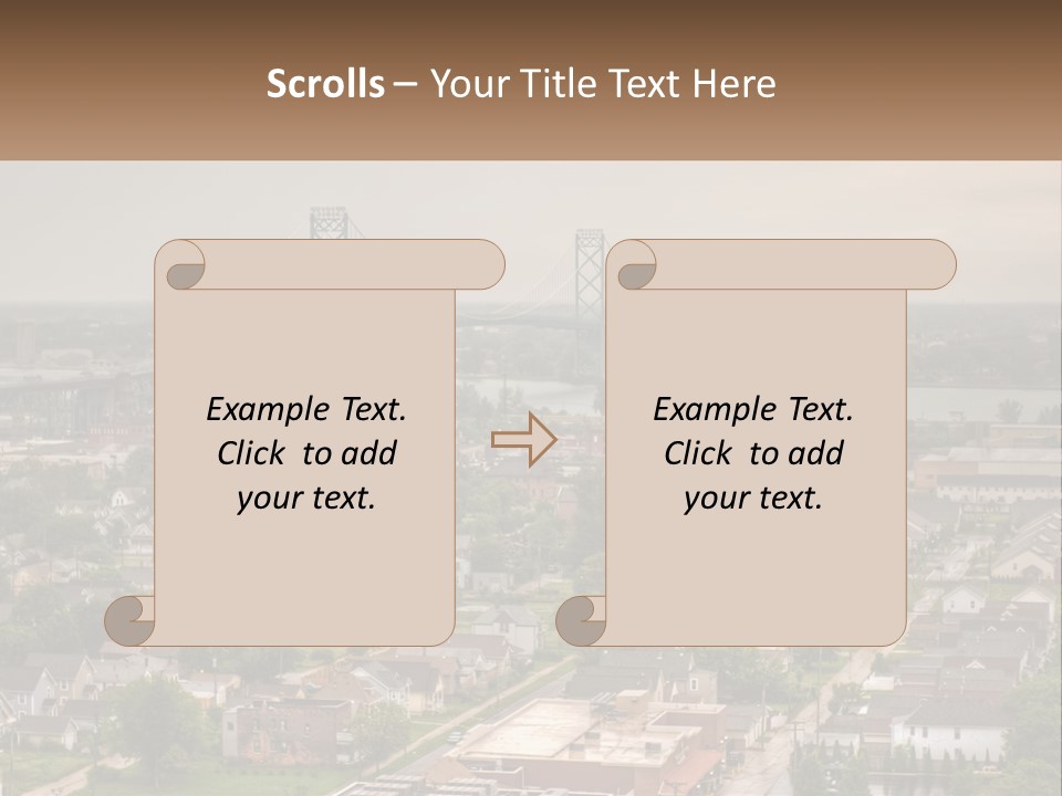 Windsor Scene Overcast PowerPoint Template