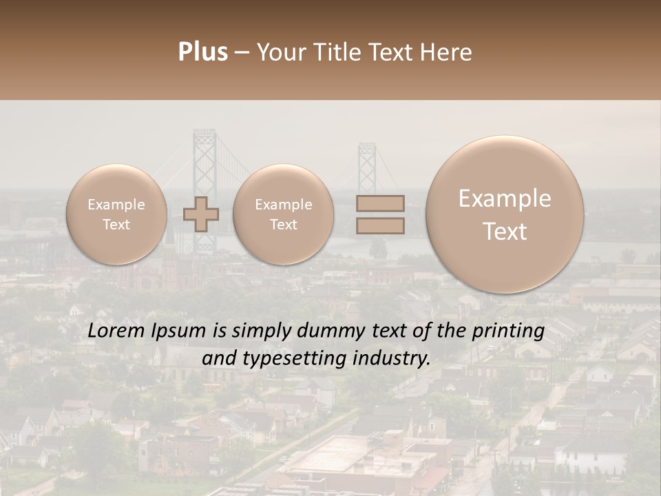 Windsor Scene Overcast PowerPoint Template