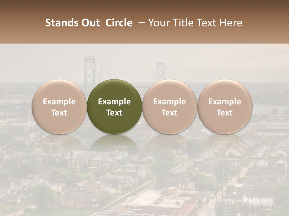 Windsor Scene Overcast PowerPoint Template