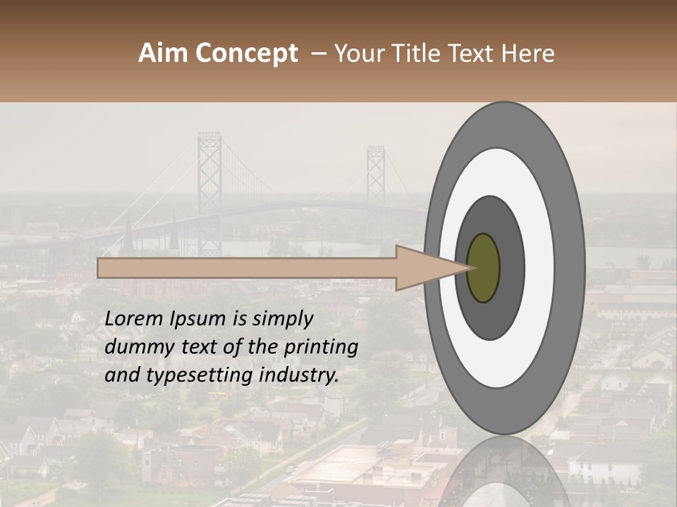 Windsor Scene Overcast PowerPoint Template