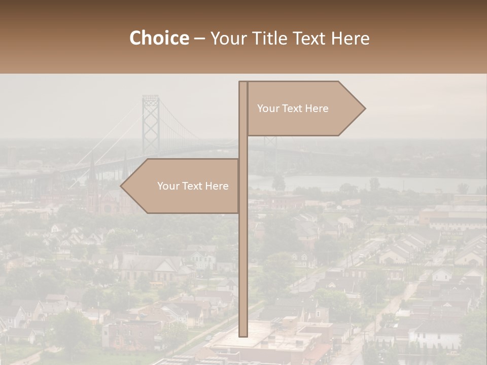 Windsor Scene Overcast PowerPoint Template